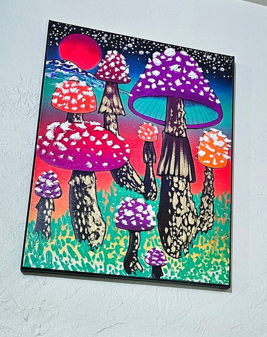 12x16 Mushroom Life